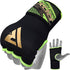 RDX 75CM GEL INNER GLOVES WITH WRIST STRAP/Gre-